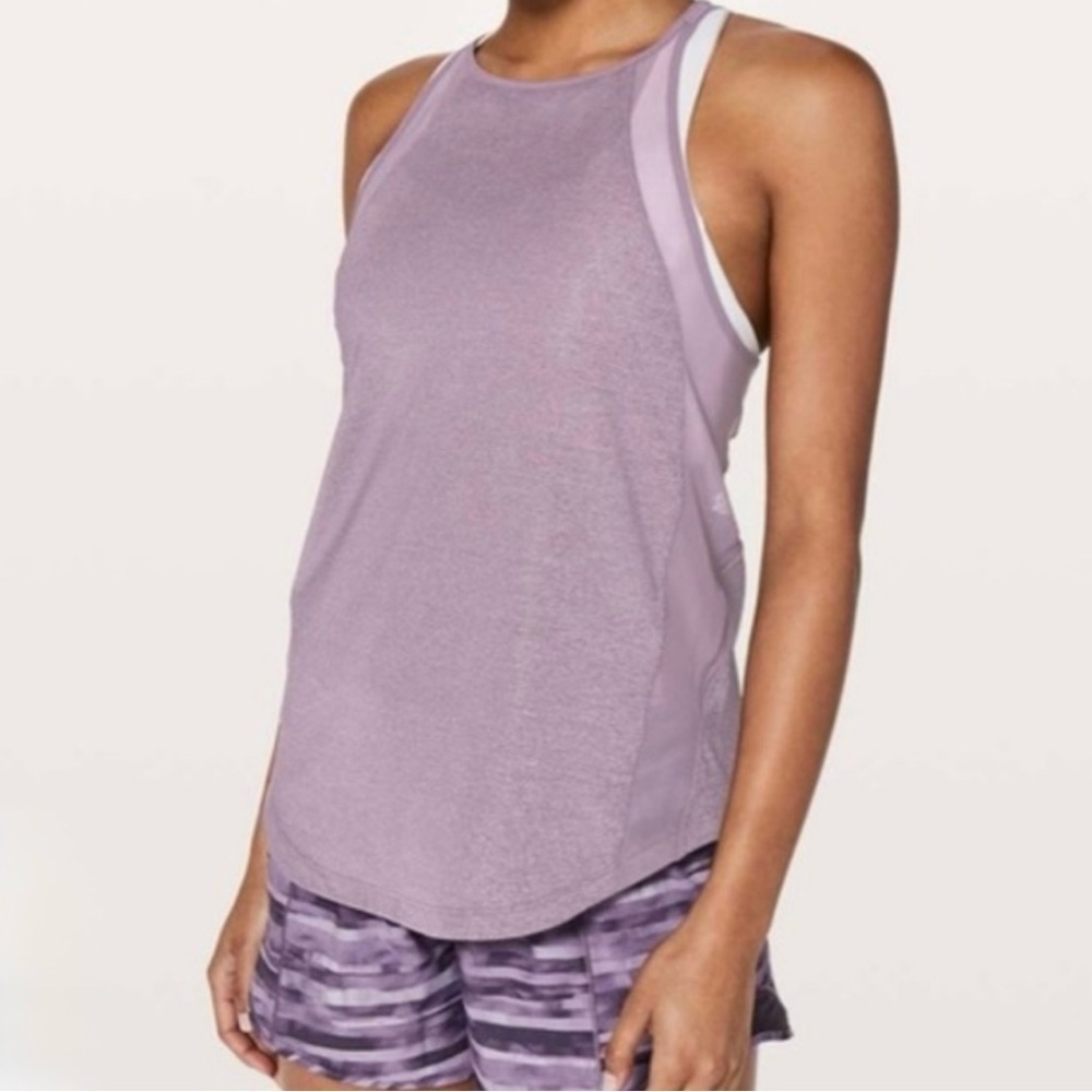 Lululemon Off Route Tank Pink/Purple (Approx. Size 4)